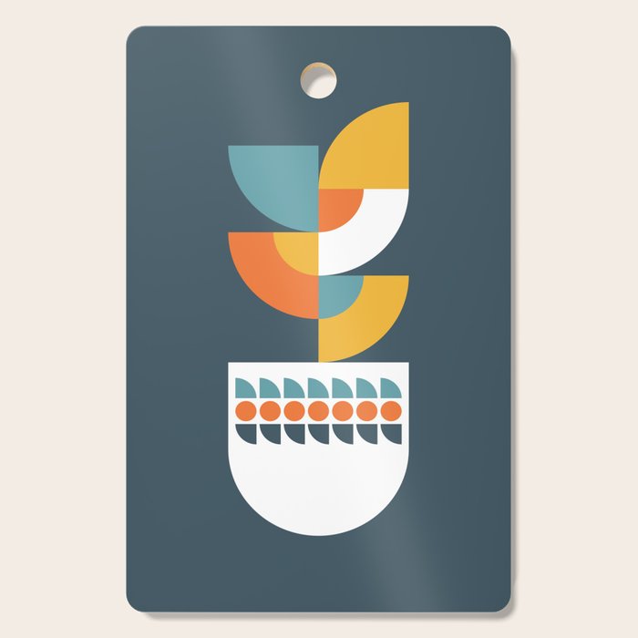 Geometric Plant 02 Cutting Board Gallery Image 1