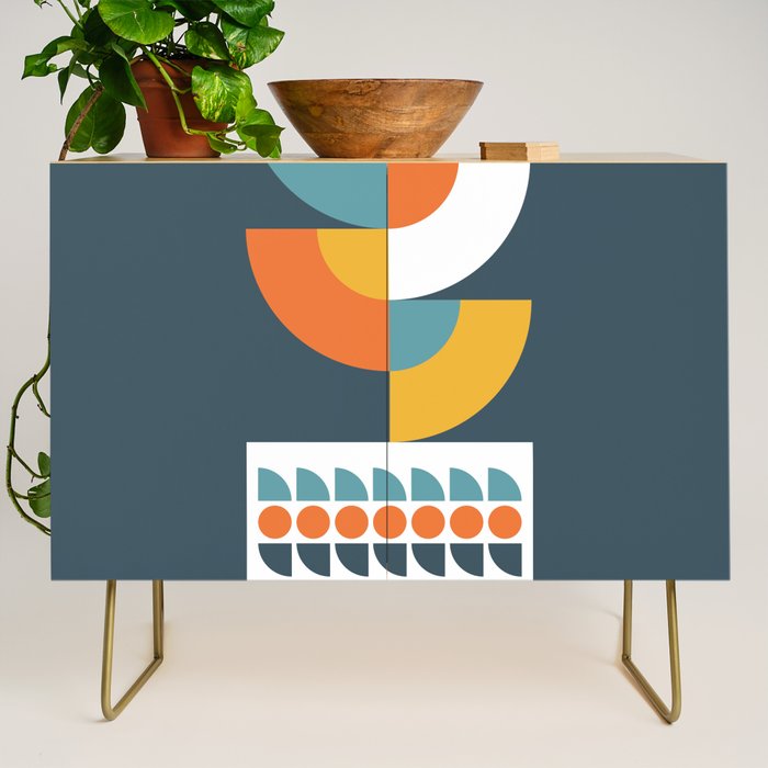 Geometric Plant 02 Credenza Gallery Image 1