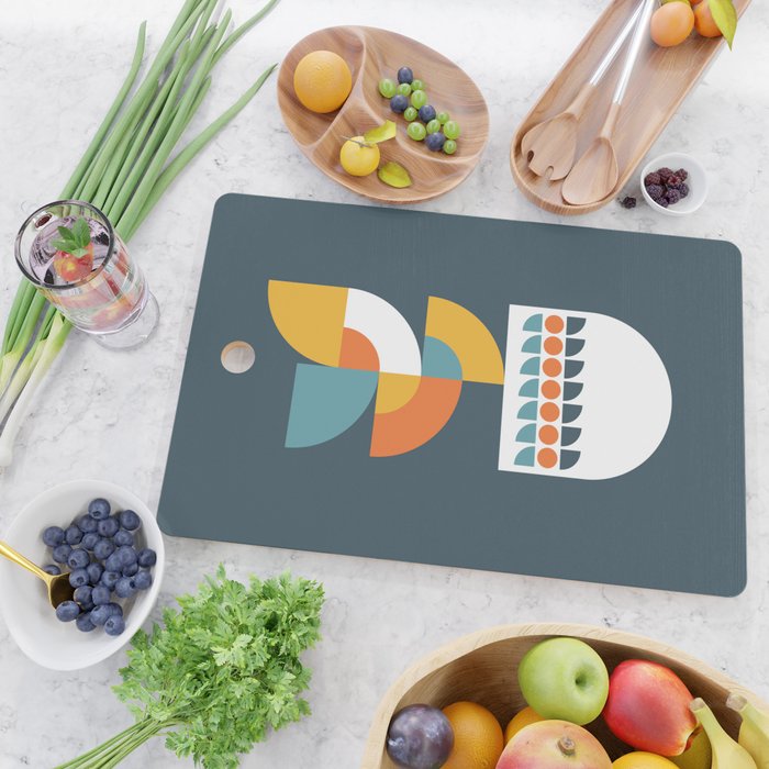 Geometric Plant 02 Cutting Board Gallery Image 2