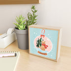 Cat in a Snowglobe Mini Art Print Gallery Image 2