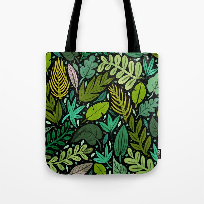 Green Scatter Tote Bag Gallery Image 1