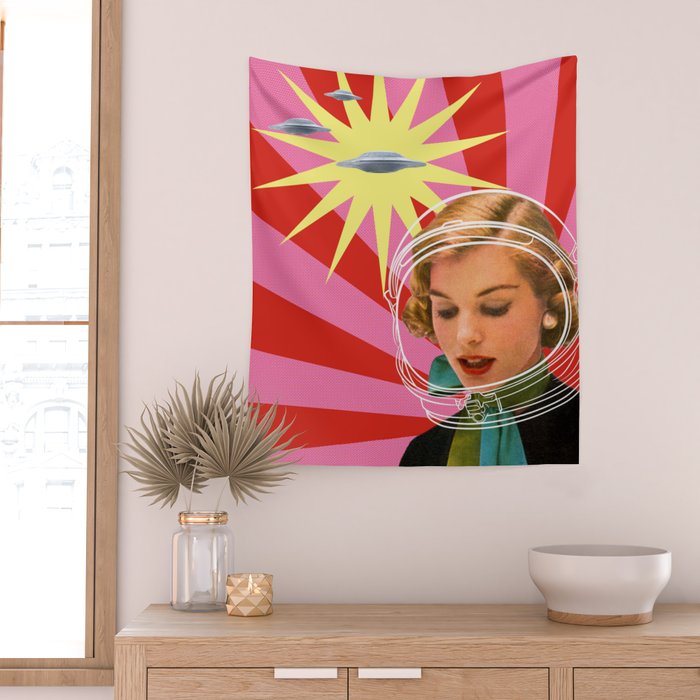 The Astronaut Wall Tapestry Gallery Image 2