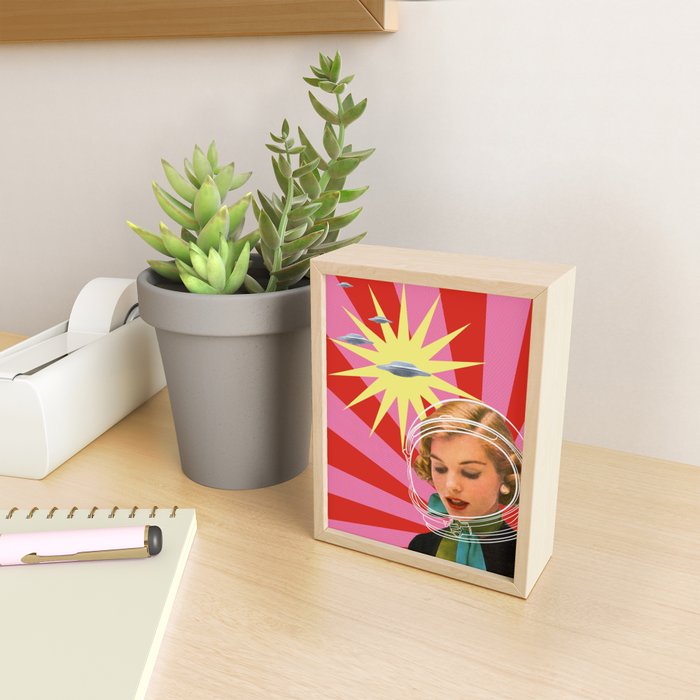The Astronaut Mini Art Print Gallery Image 2