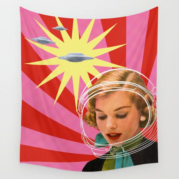 The Astronaut Wall Tapestry Gallery Image 1