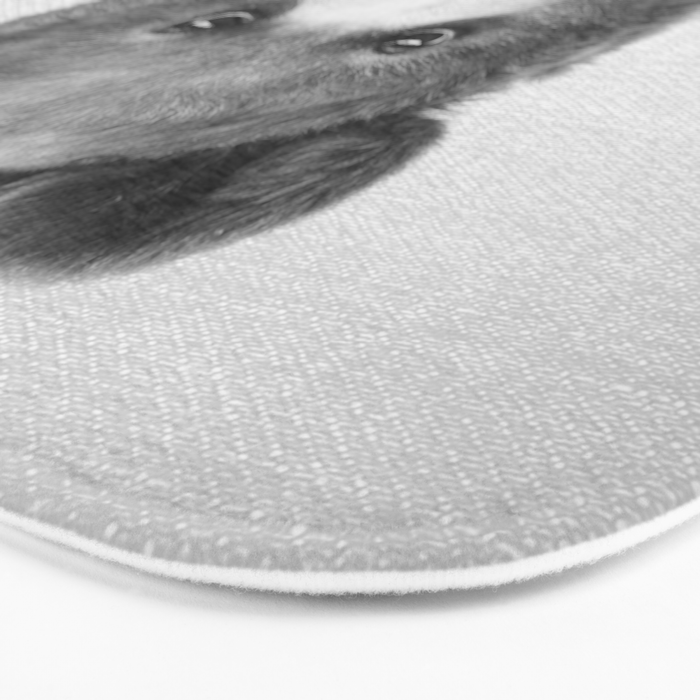 Baby Bear - Black & White Bath Mat Gallery Image 3