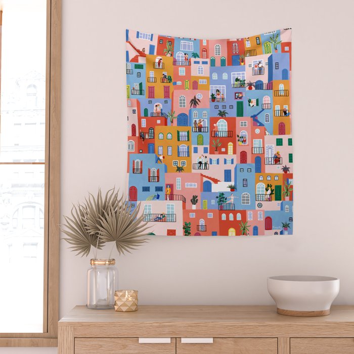 Home together Wall Tapestry Gallery Image 2