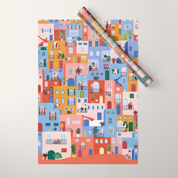 Home together Wrapping Paper Gallery Image 1