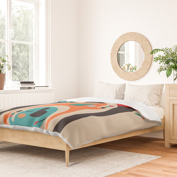 Three elephants Duvet Cover Gallery Image 2