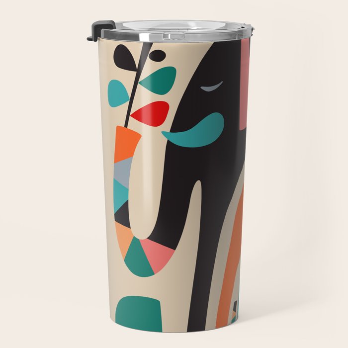 Three elephants Travel Mug Gallery Image 3