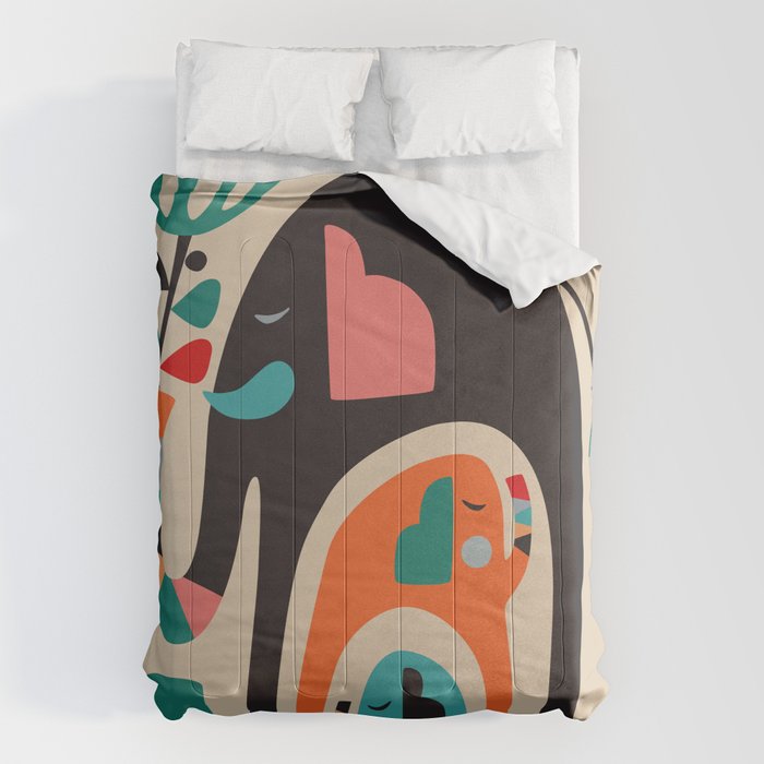 Three elephants Comforter Gallery Image 6