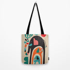 Three elephants Tote Bag Gallery Image 2