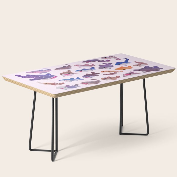 Shark day - pastel Coffee Table Gallery Image 1