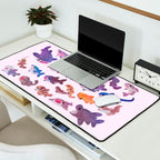 Shark day - pastel Desk Mat Gallery Image 2
