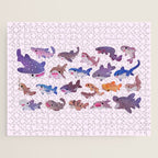 Shark day - pastel Jigsaw Puzzle Gallery Image 1