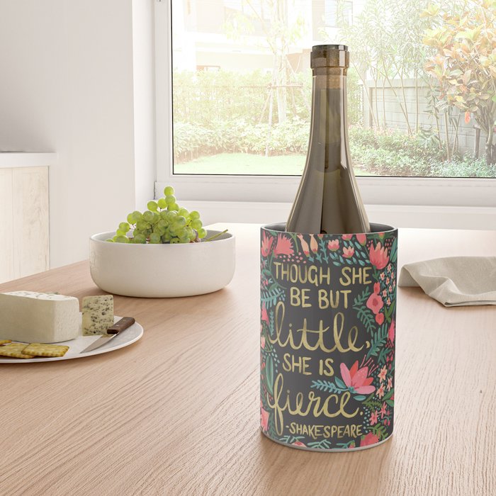 Little & Fierce on Charcoal Wine Chiller Gallery Image 4