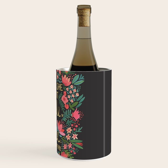 Little & Fierce on Charcoal Wine Chiller Gallery Image 3