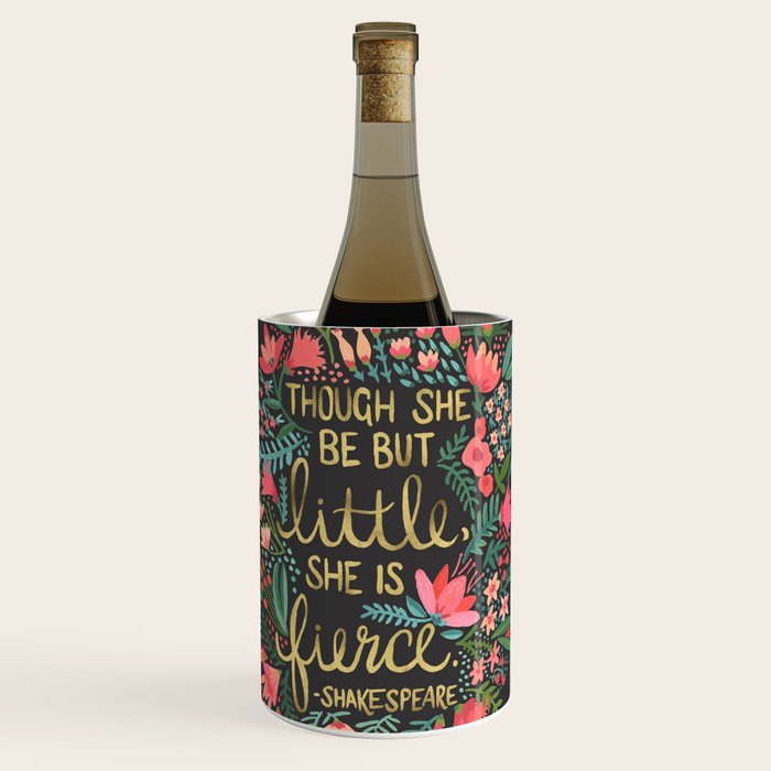 Little & Fierce on Charcoal Wine Chiller Gallery Image 1