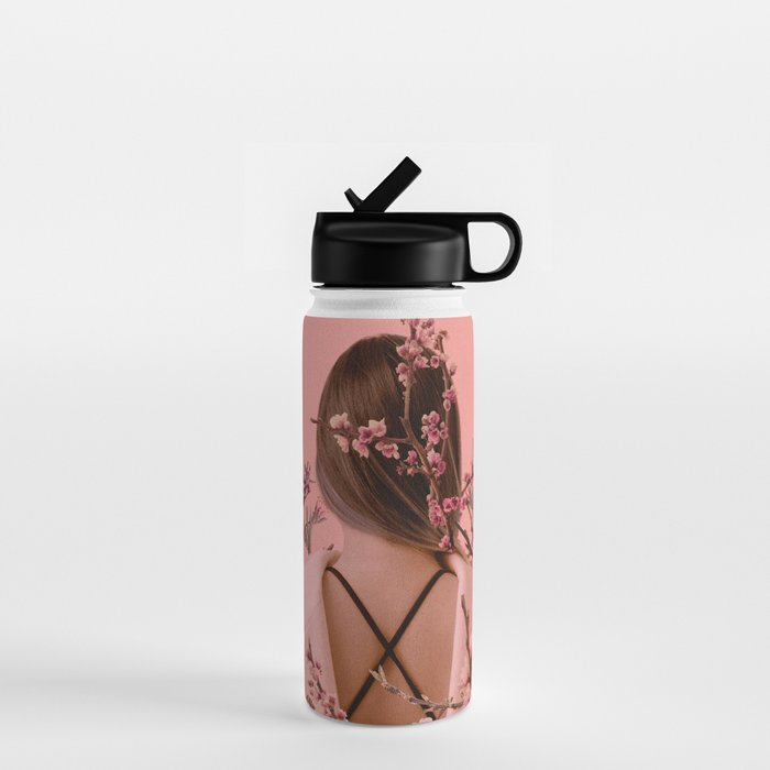 Peach Blossoms of Veria Water Bottle Gallery Image 1