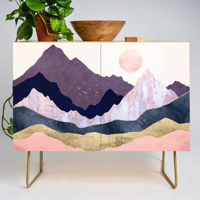 Mauve Mist Credenza Gallery Image 1