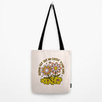 Gemini Flower Tote Bag Gallery Image 2