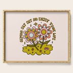 Gemini Flower Serving Tray Gallery Image 1