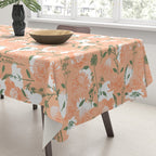 Modern floral blooms PGM7 Tablecloth Gallery Image 3