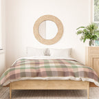 Timberland Gingham Plaid Cozy Heirloom Multi Duvet Cover Gallery Image 3