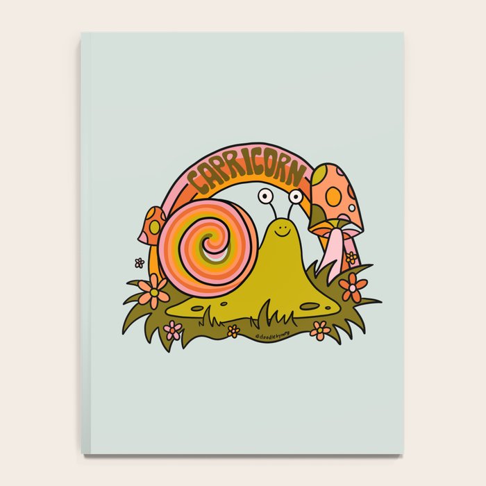 Capricorn Snail Notebook Gallery Image 4