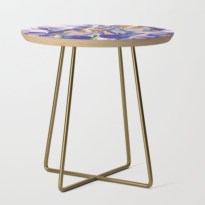 Modern artistic flowery tropical Side Table Gallery Image 1
