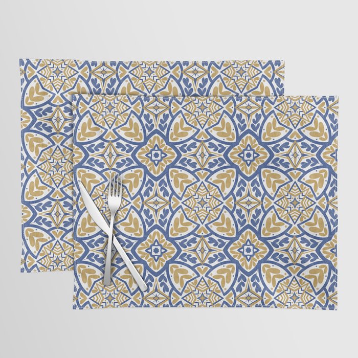 Intricate Ornamentals tiles NS Placemat Gallery Image 1