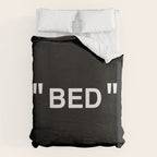 " Art " (Negative) Duvet Cover Gallery Image 6