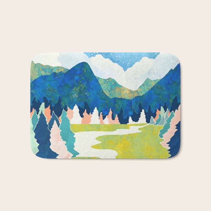 Spring River Bath Mat Gallery Image 1