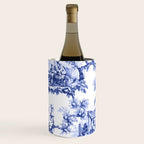 Blue Chinoiserie Toile Wine Chiller Gallery Image 3