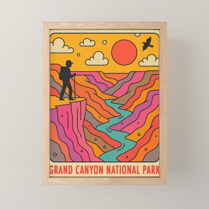 Grand Canyon National Park Mini Art Print Gallery Image 1