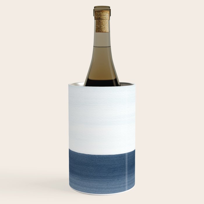 Ocean Watercolor Painting No.1 Wine Chiller Gallery Image 1