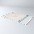 Surf Walk - beach print - surfers - walkway - ocean - sea travel photography Rug Gallery Image 3