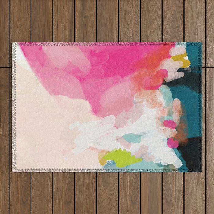 pink sky Outdoor Rug Gallery Image 1