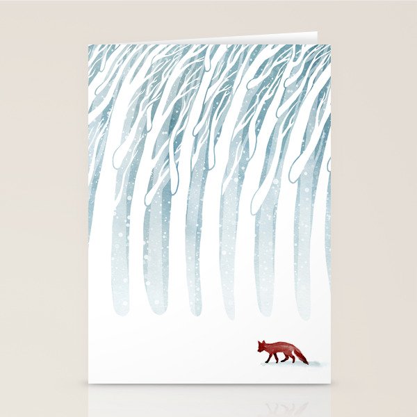 Winter Storm Stationery Card Gallery Image 1