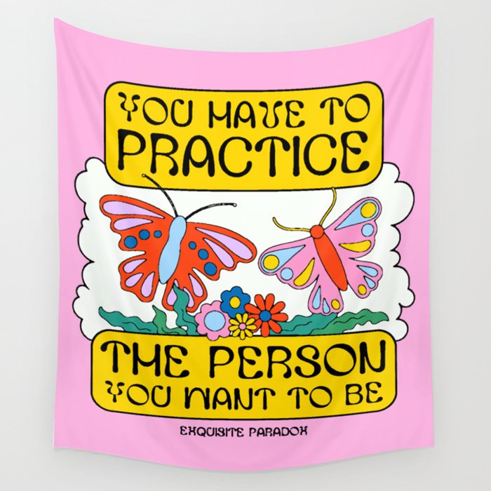 Practice Wall Tapestry Gallery Image 4