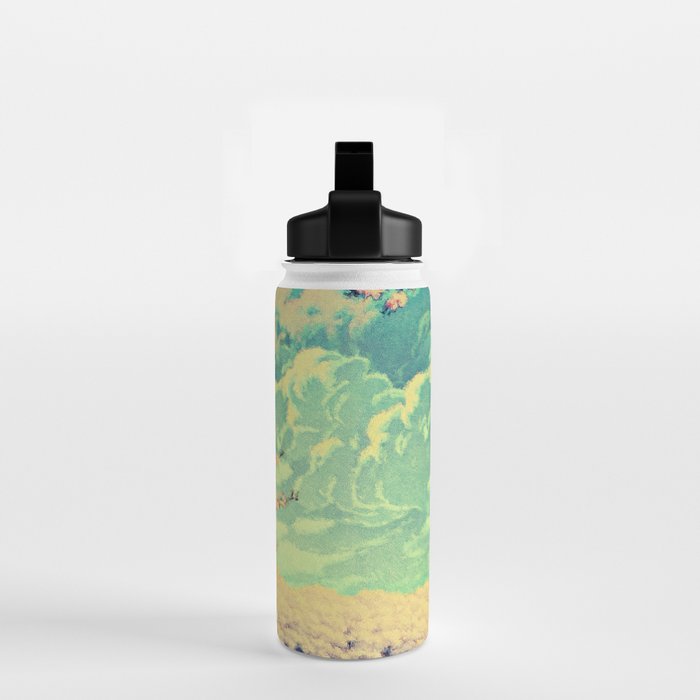  Impending Spring Storm - A Pink Welcome at Yaha - Nature Landscape Water Bottle Gallery Image 2