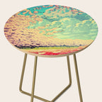  Impending Spring Storm - A Pink Welcome at Yaha - Nature Landscape Side Table Gallery Image 2