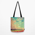  Impending Spring Storm - A Pink Welcome at Yaha - Nature Landscape Tote Bag Gallery Image 2