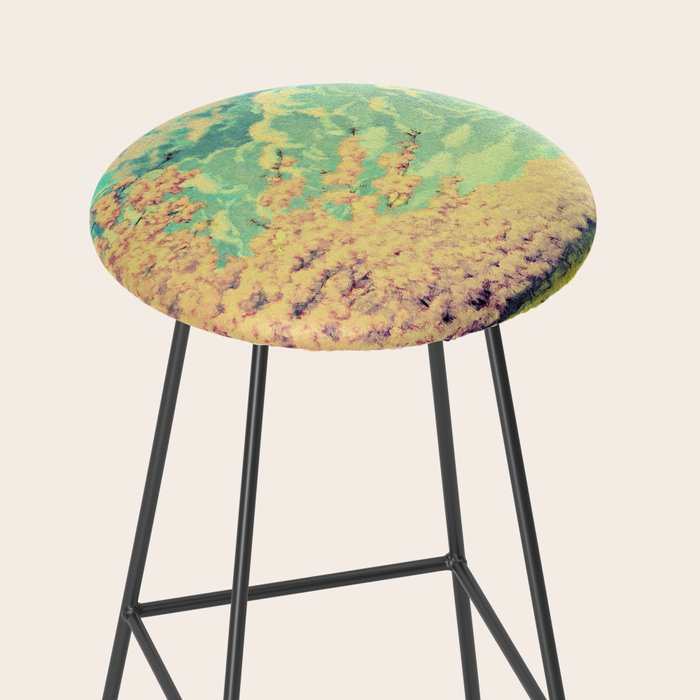  Impending Spring Storm - A Pink Welcome at Yaha - Nature Landscape Stool Gallery Image 2