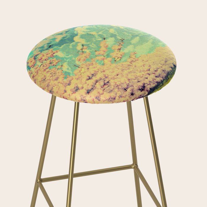  Impending Spring Storm - A Pink Welcome at Yaha - Nature Landscape Stool Gallery Image 2