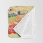  Impending Spring Storm - A Pink Welcome at Yaha - Nature Landscape Throw Blanket Gallery Image 3
