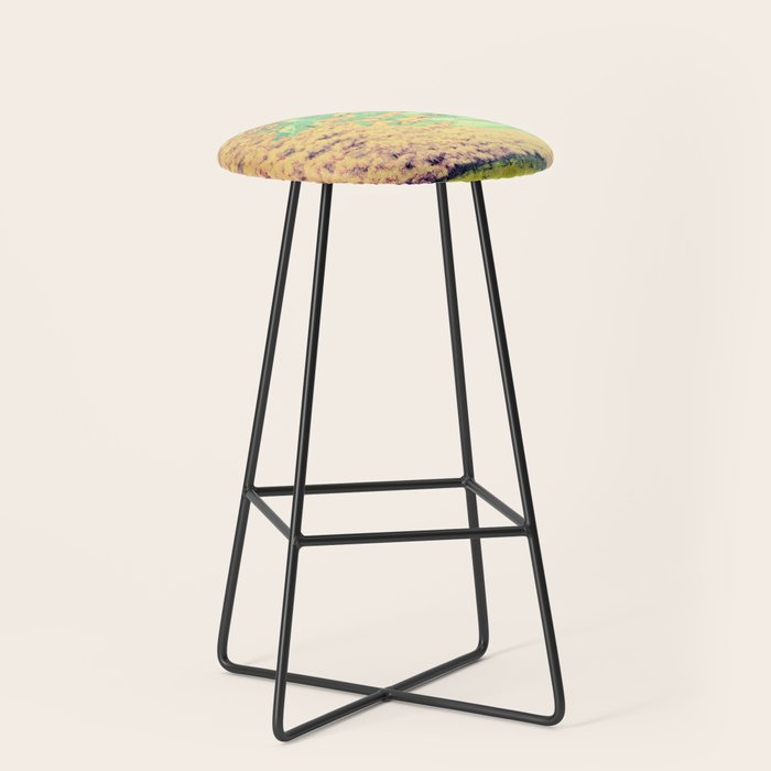  Impending Spring Storm - A Pink Welcome at Yaha - Nature Landscape Stool Gallery Image 1