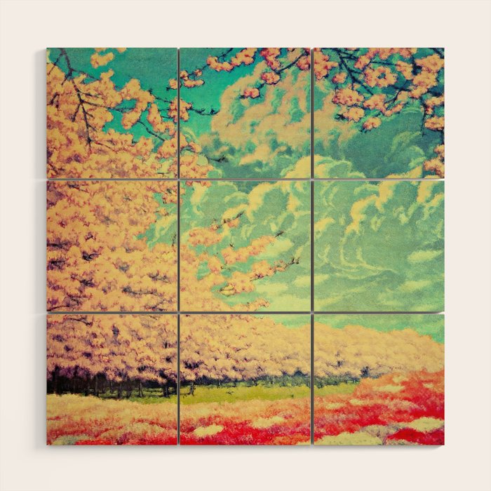  Impending Spring Storm - A Pink Welcome at Yaha - Nature Landscape Wood Wall Art Gallery Image 1
