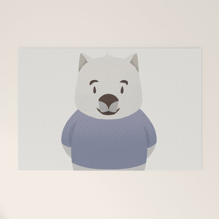 Kiddie Wombat Welcome Mat Gallery Image 1