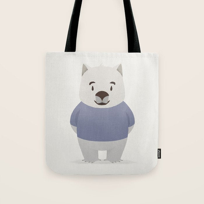 Kiddie Wombat Tote Bag Gallery Image 1