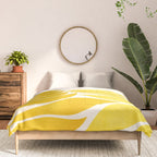Mid Mod Vines in Yellow Comforter Gallery Image 3
